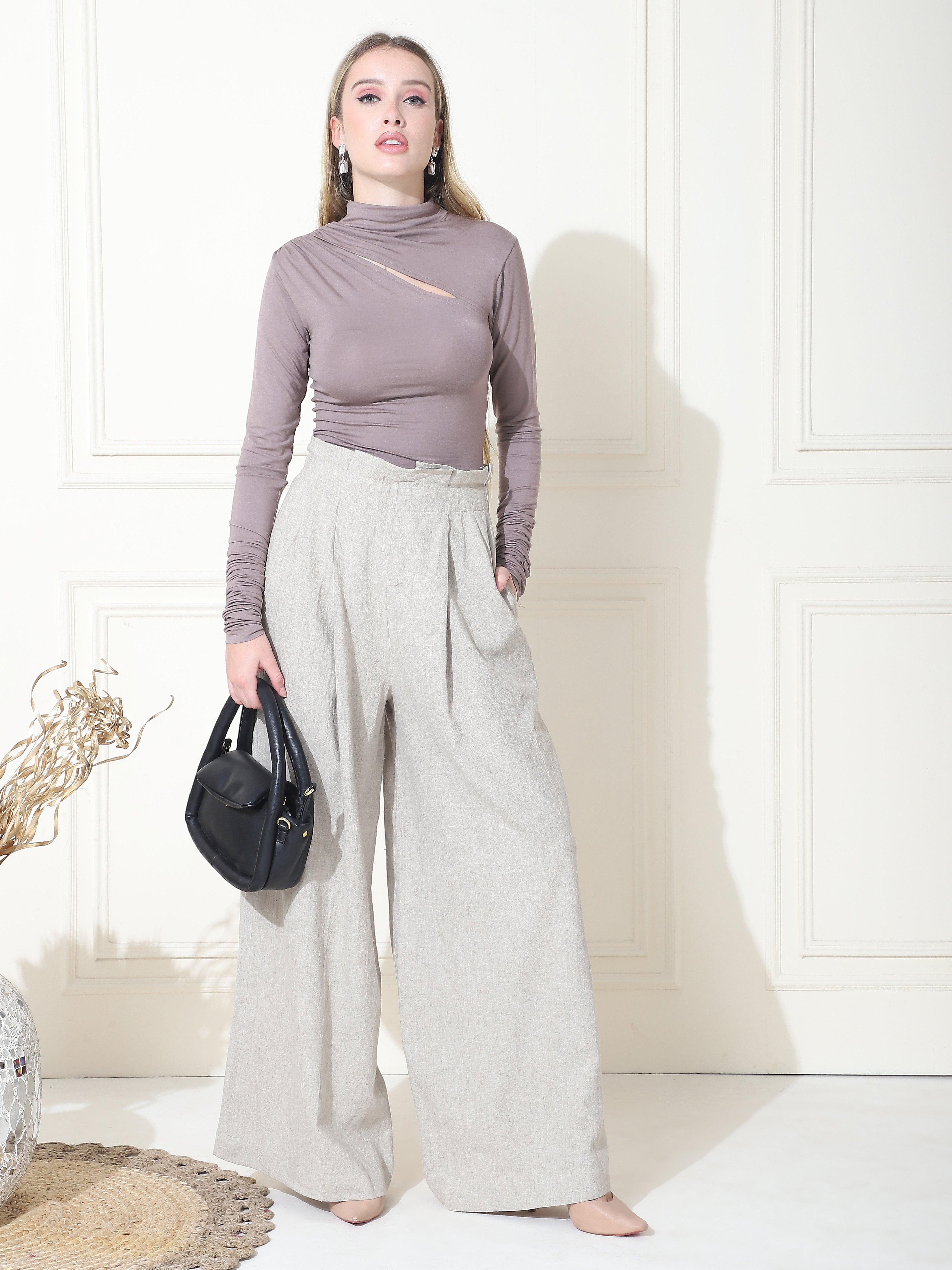 Style Palazzo Pants With Western Tops Trendy Stylish Glamorous