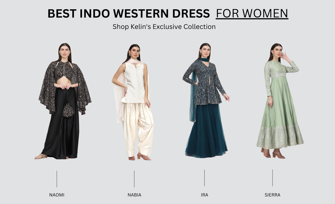 Make A Statement With The Best Indo Western Dress for Women 