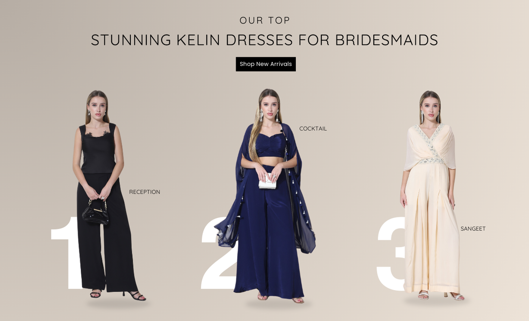 Stunning Kelin Dresses For Bridesmaids: Our Top 5 Favourites