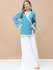 Kiara, Bandhani, Indo-Western angrakha sharara set