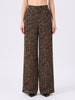 Mysha Leopard Print Trouser – Brown