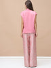 REA, Sand wash satin Indo-western Dress (Blush-pink)