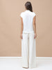 CEA, SATIN, INDO-Western Dress (Off-White)