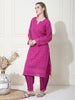 ayat, schiffli pakistani suit (Magenta)