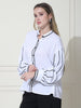 Adiva, Western Wear Shirt Only (White)