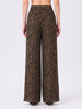 Mysha Leopard Print Trouser – Brown