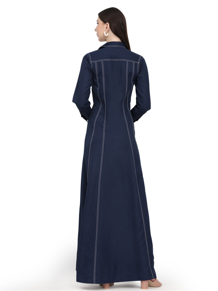 Frozen, Relaxed Fit Dress (Navy blue)