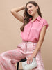 REA, Satin Indo-Western Co-Ord Set (Blush-Pink)