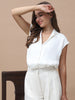 CEA, SATIN, INDO-Western Dress (Off-White)