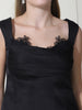 seyah, armani satin top Only (Black)