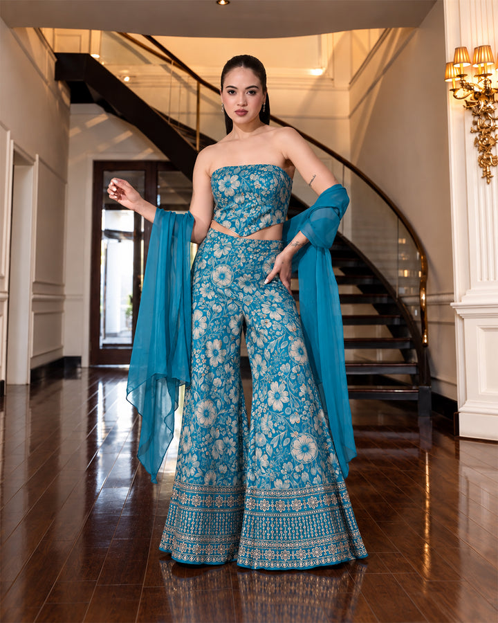 KYRE Corset Sharara Set