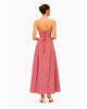 TESSA Red Gingham Midi Dress