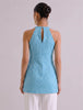 Anahi Blue Chikankari Kurti