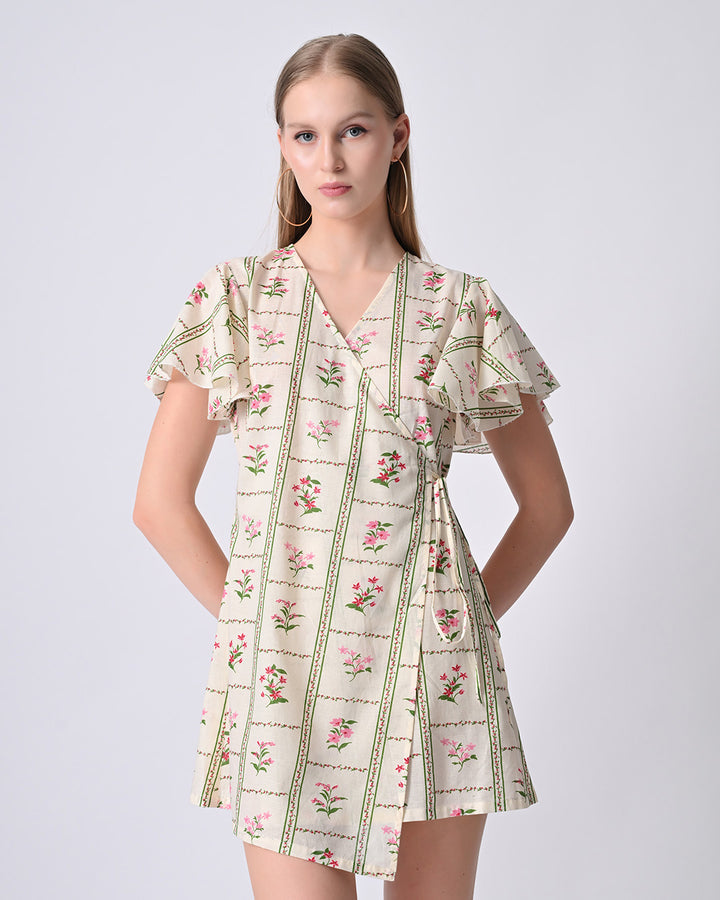 JOANNA WRAP DRESS