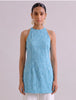 Anahi Blue Chikankari Kurti