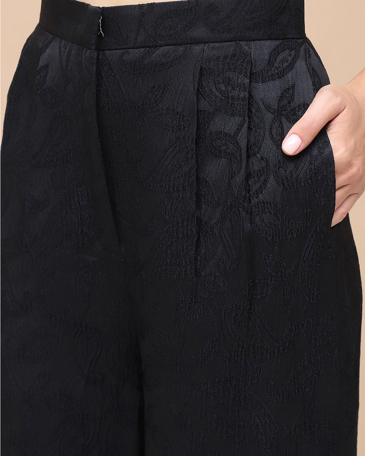 JEA, Satin co-ord set (Black)