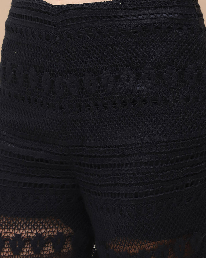 LOUIE, Crochet Co-ord set (Black)