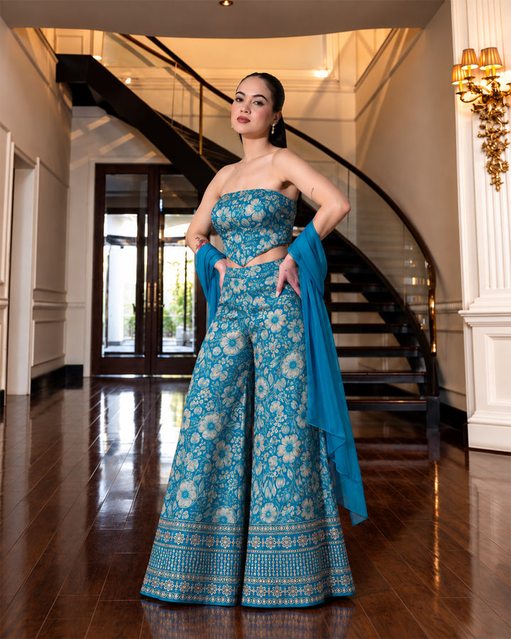 KYRE Corset Sharara Set