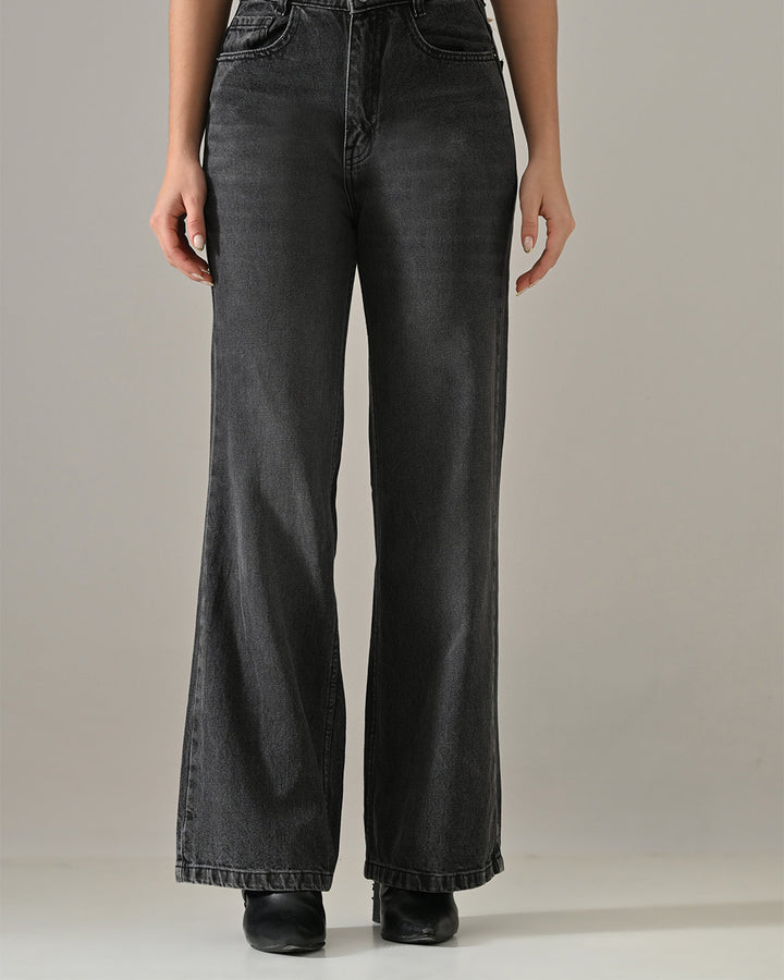ASH STATEMENT BACK POCKET DENIM PANTS