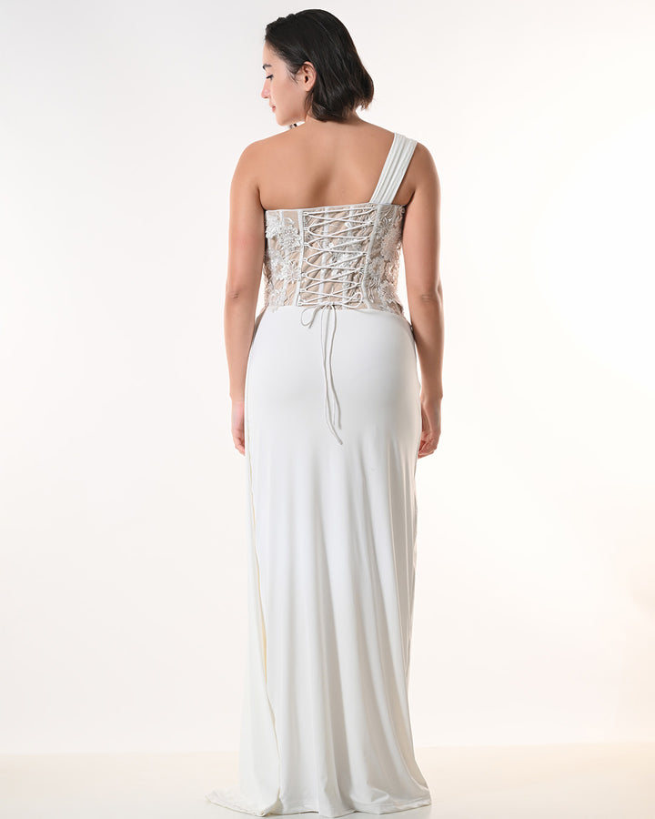 VALENCIA, Western Dress (White)