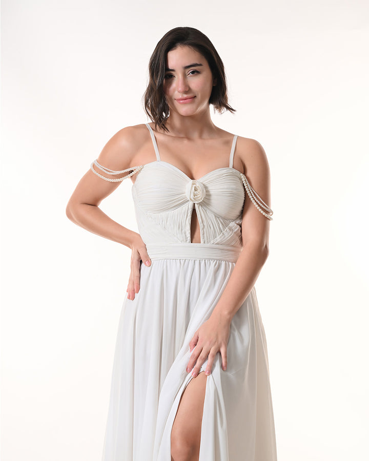 PEARL, Western Dress (Pearl White)