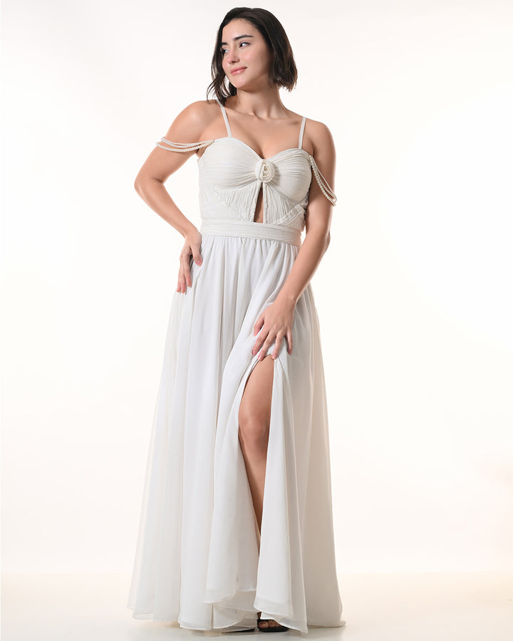 PEARL, Western Dress (Pearl White)