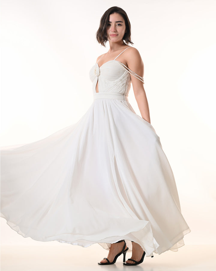 PEARL, Western Dress (Pearl White)