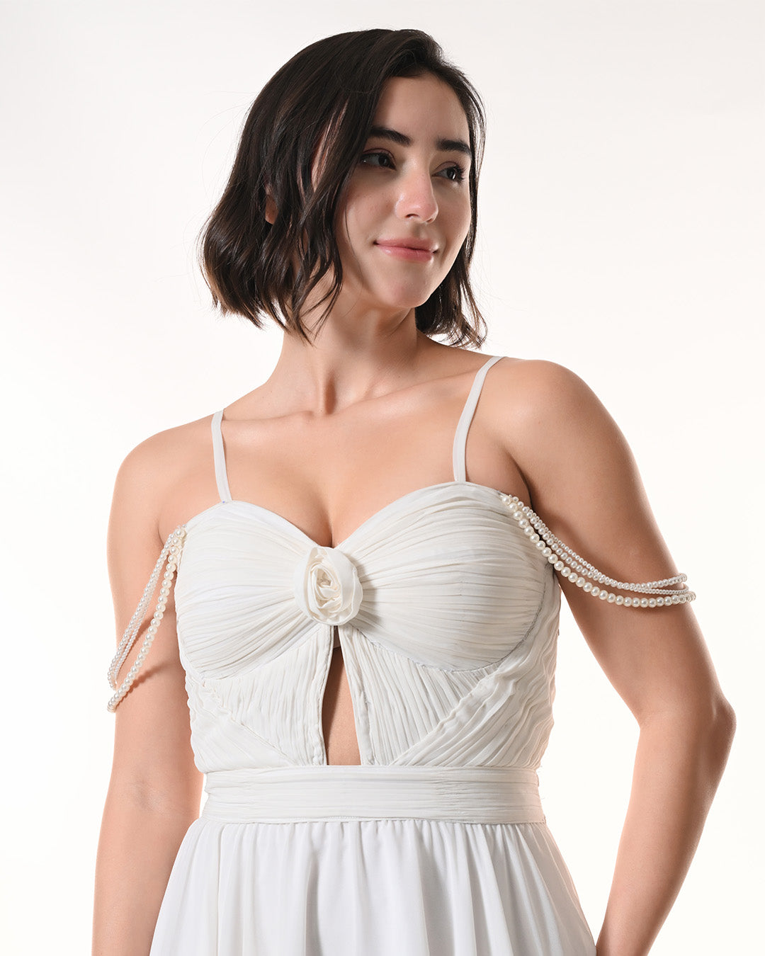 PEARL, Western Dress (Pearl White)