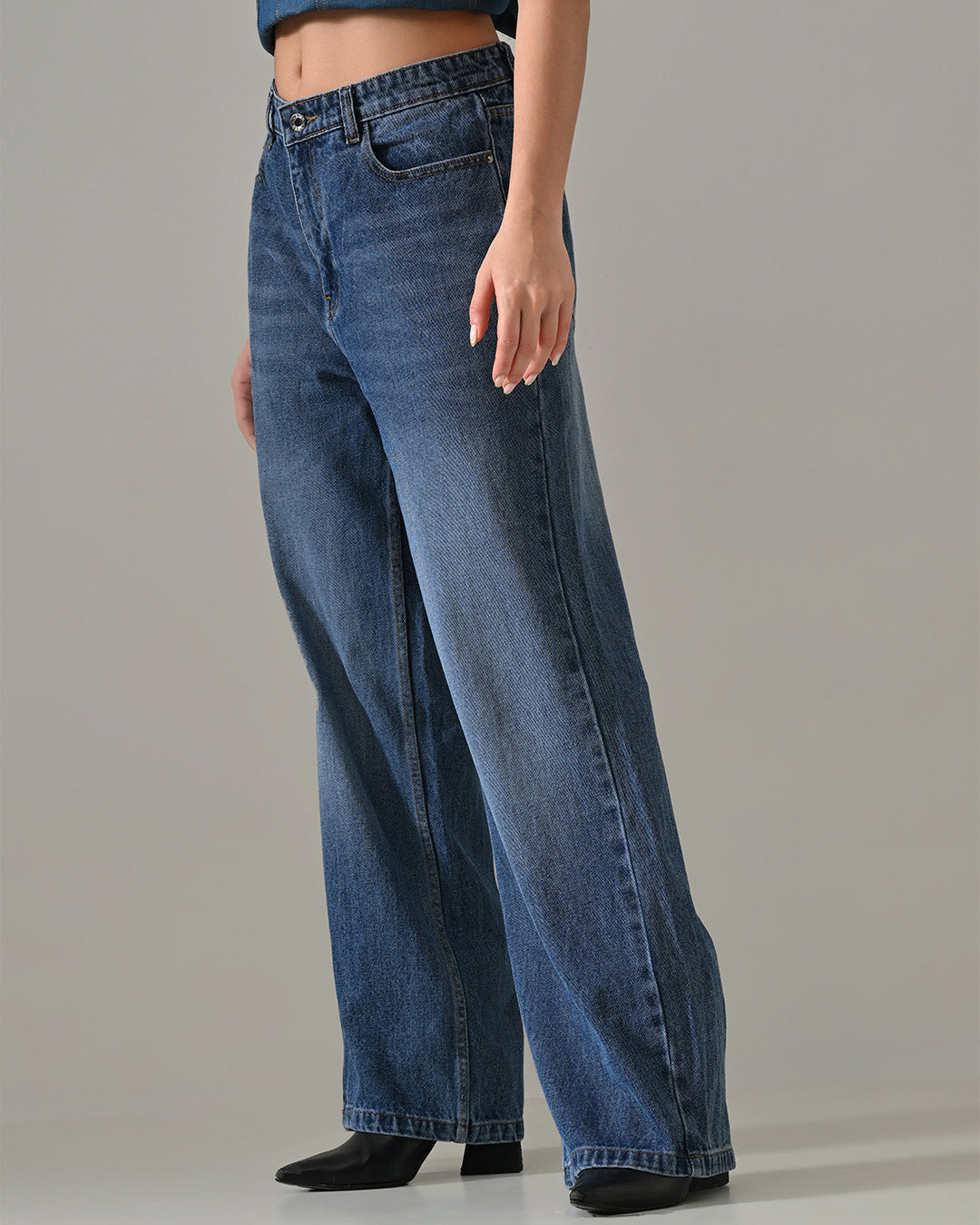 SHADOW BASIC DENIM PANTS