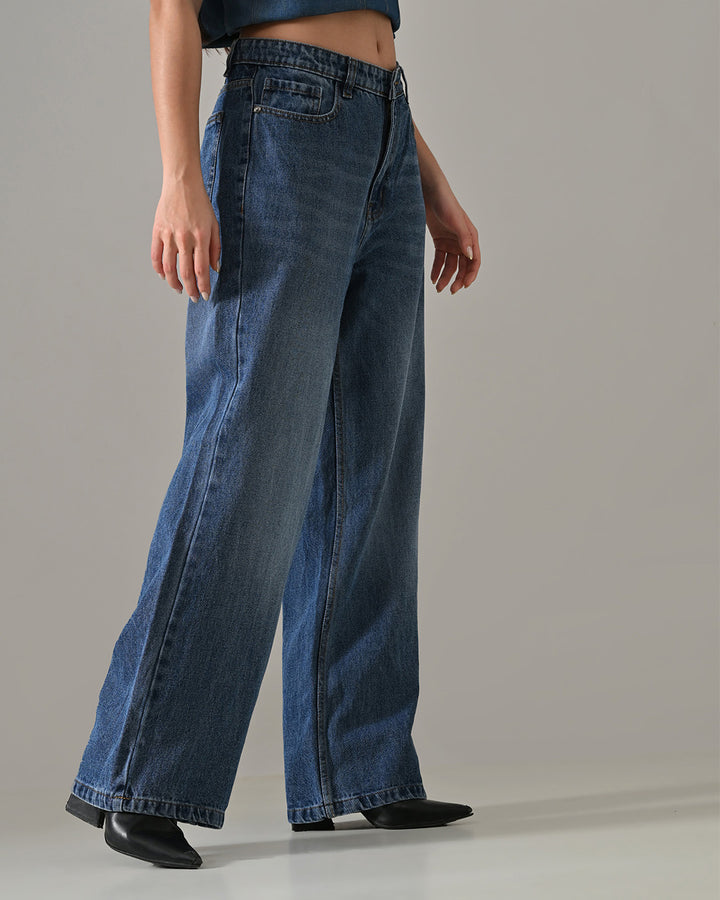 SHADOW BASIC DENIM PANTS