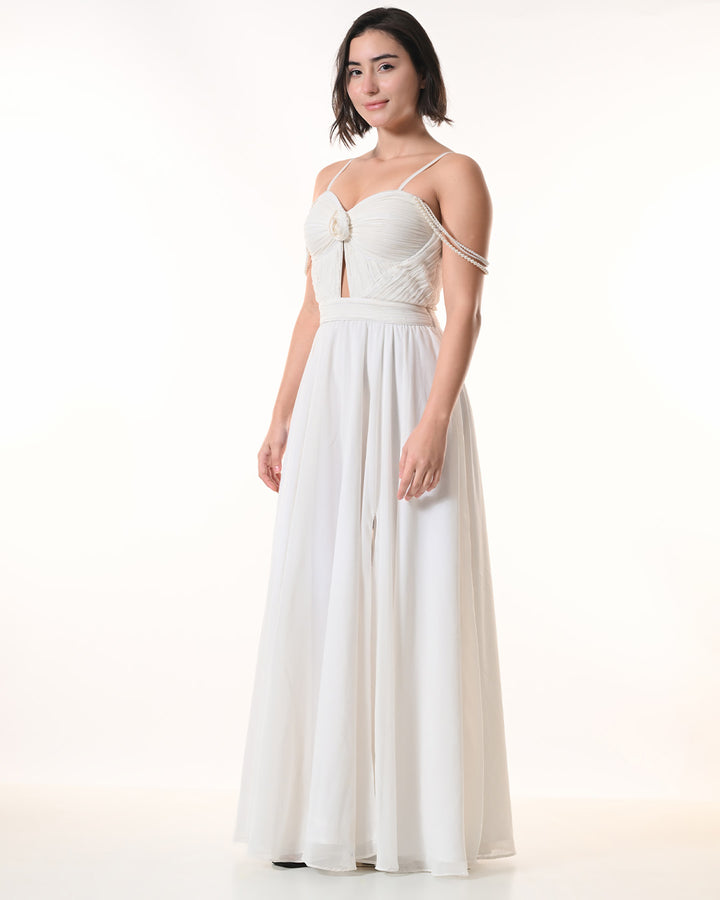 PEARL, Western Dress (Pearl White)