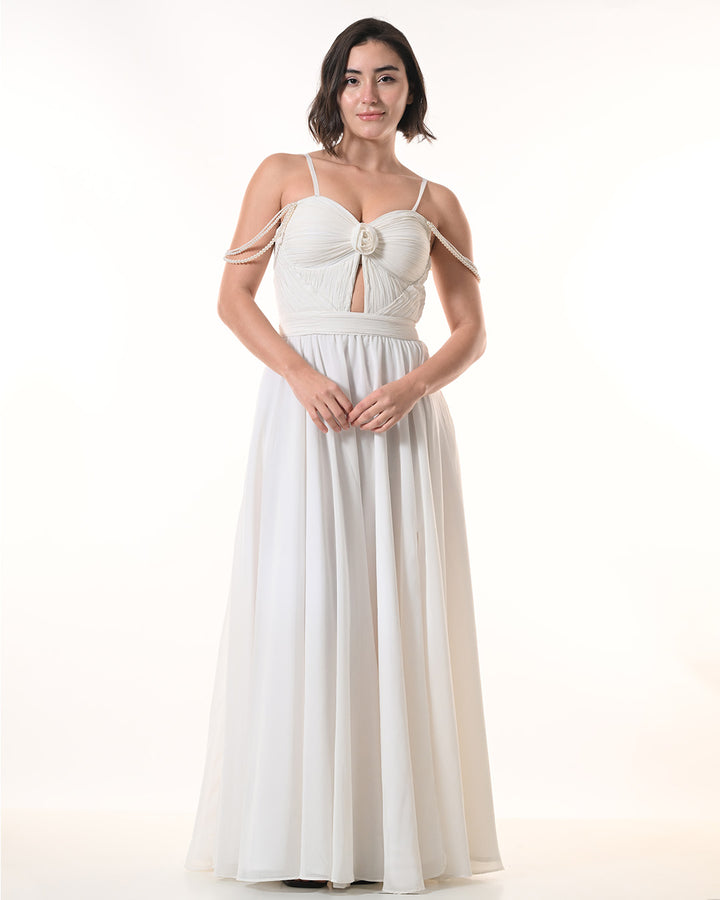 PEARL, Western Dress (Pearl White)