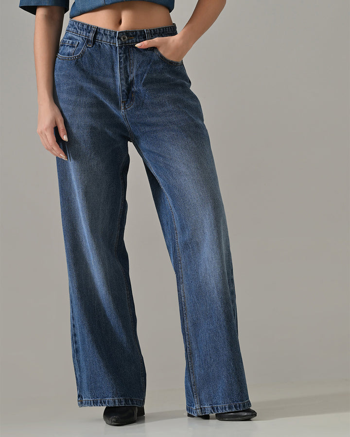 SHADOW BASIC DENIM PANTS