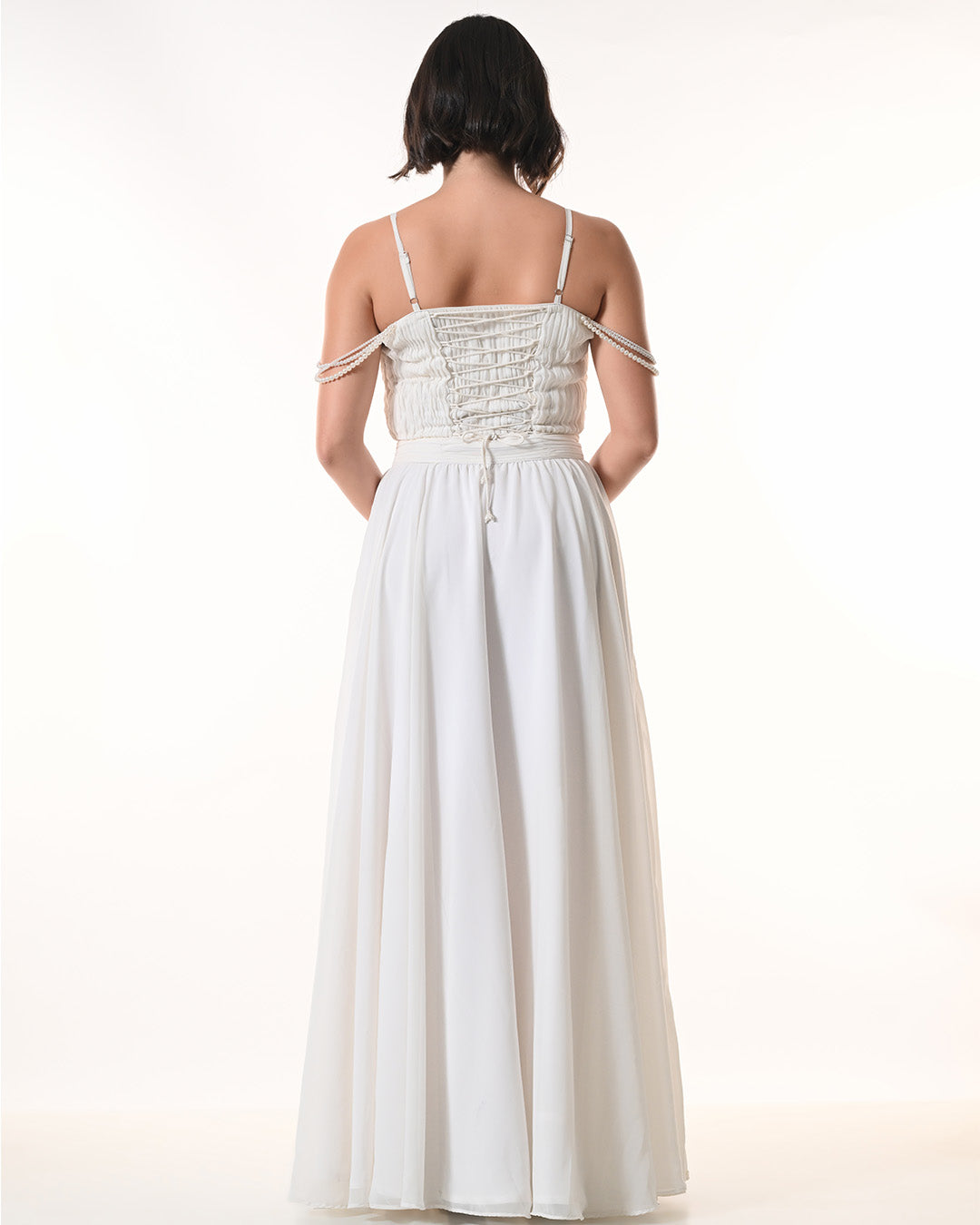 PEARL, Western Dress (Pearl White)