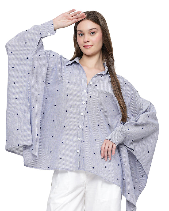 Aafiyah, Kaftan Western Wear Shirt Only