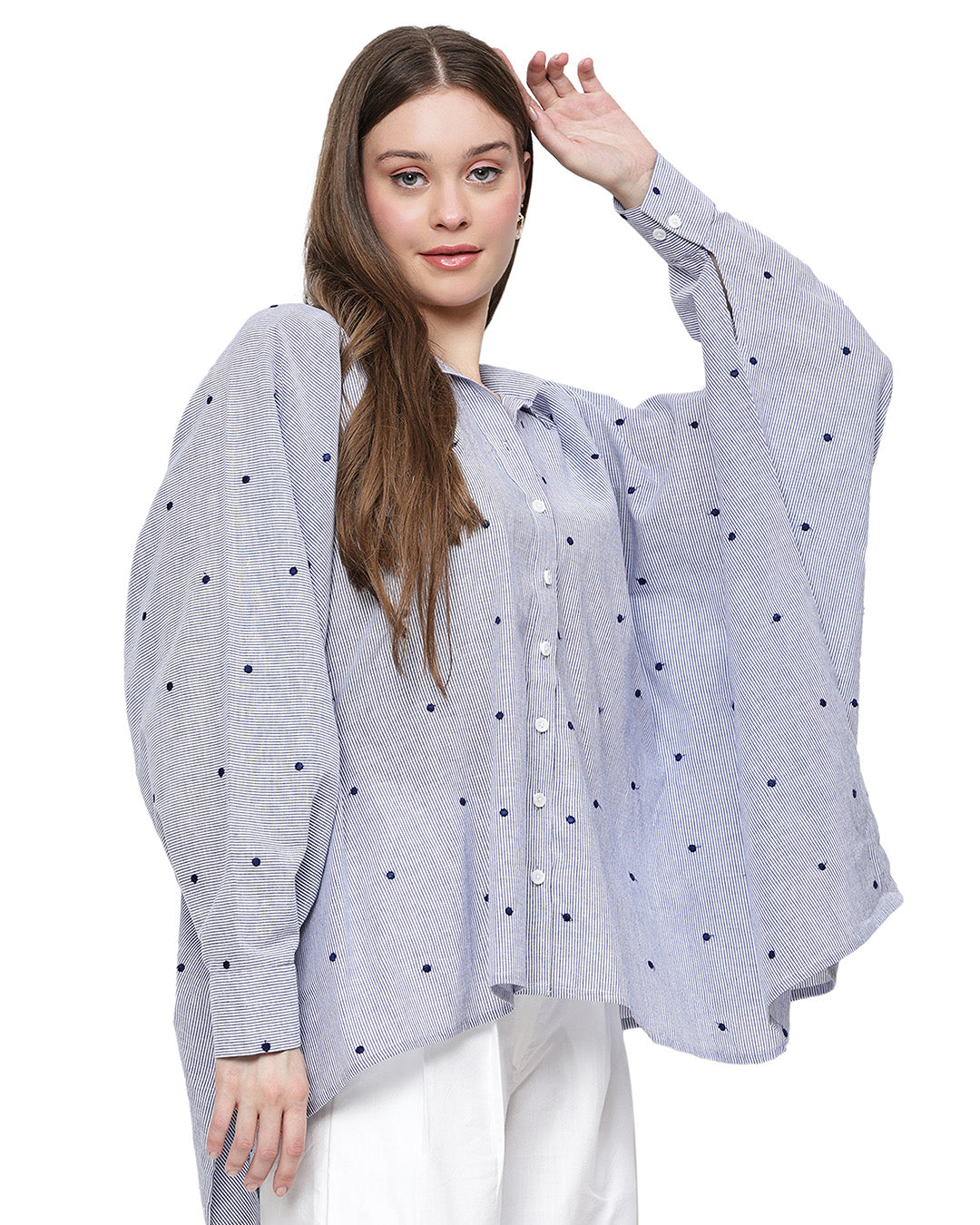 Aafiyah, Kaftan Western Wear Shirt Only