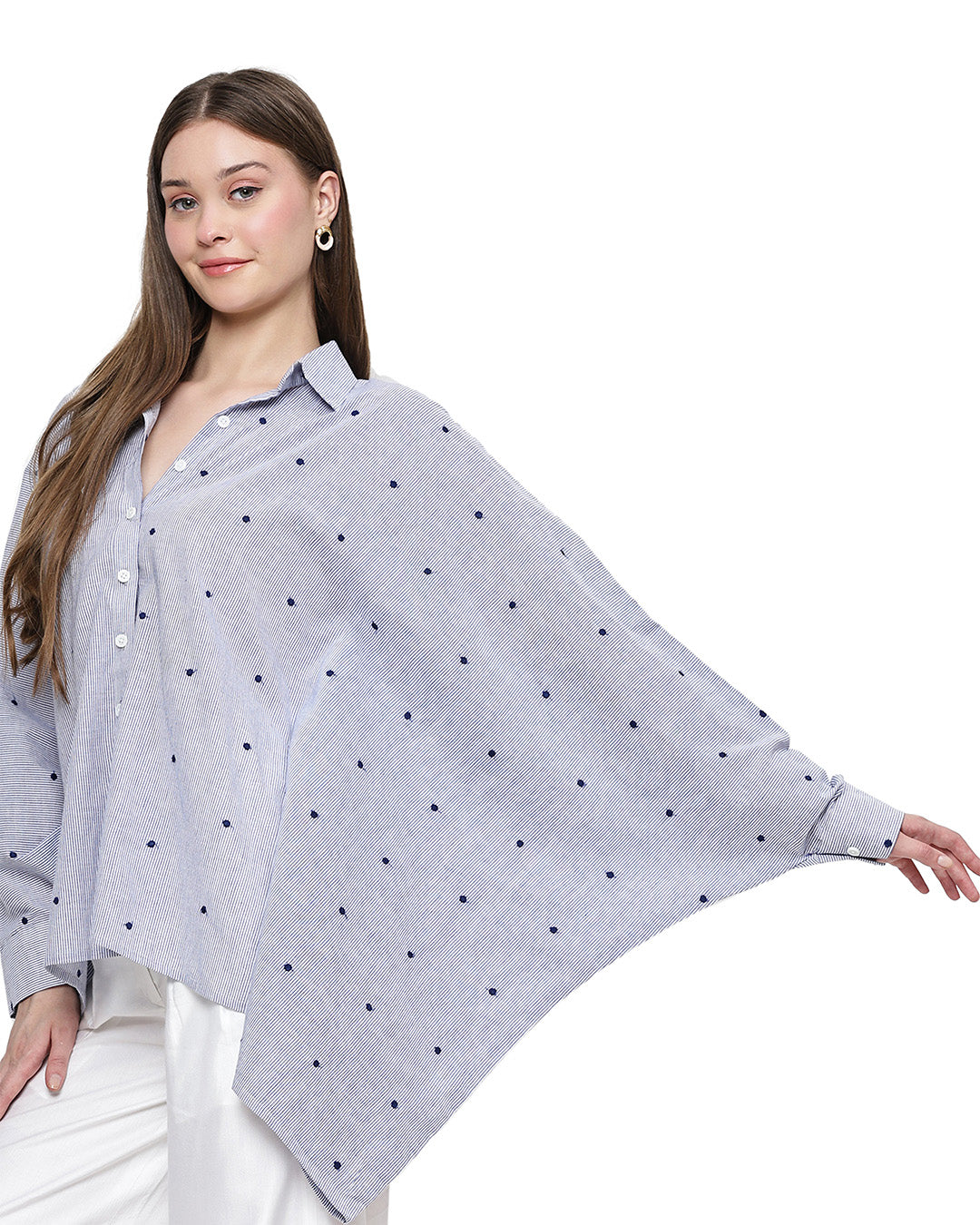 Aafiyah, Kaftan Western Wear Shirt Only