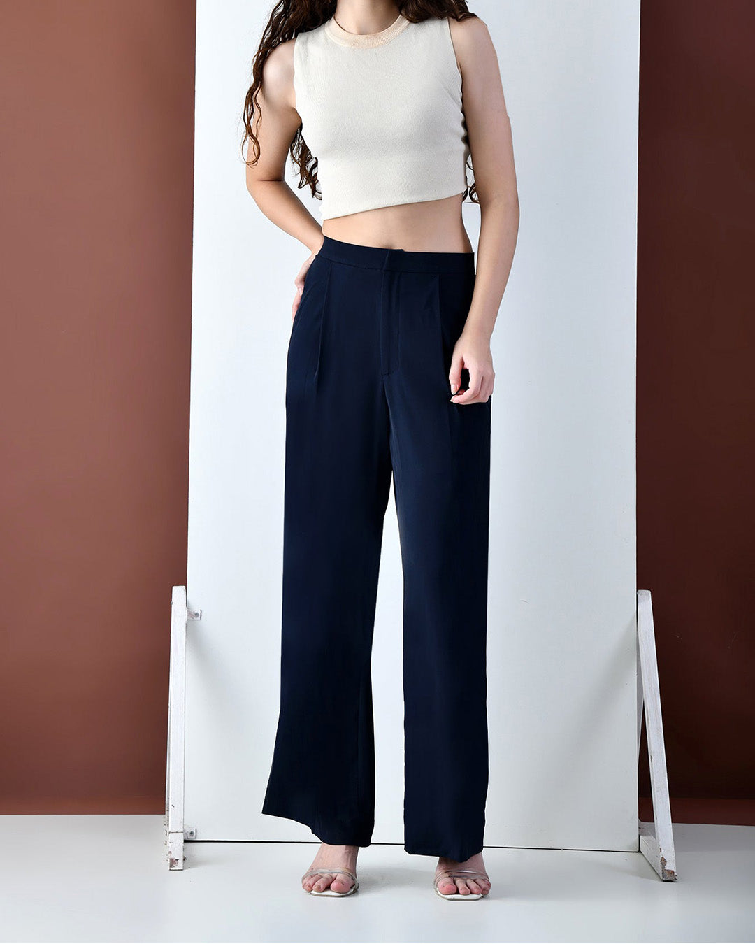 Faith Modal Cotton Casual Trouser