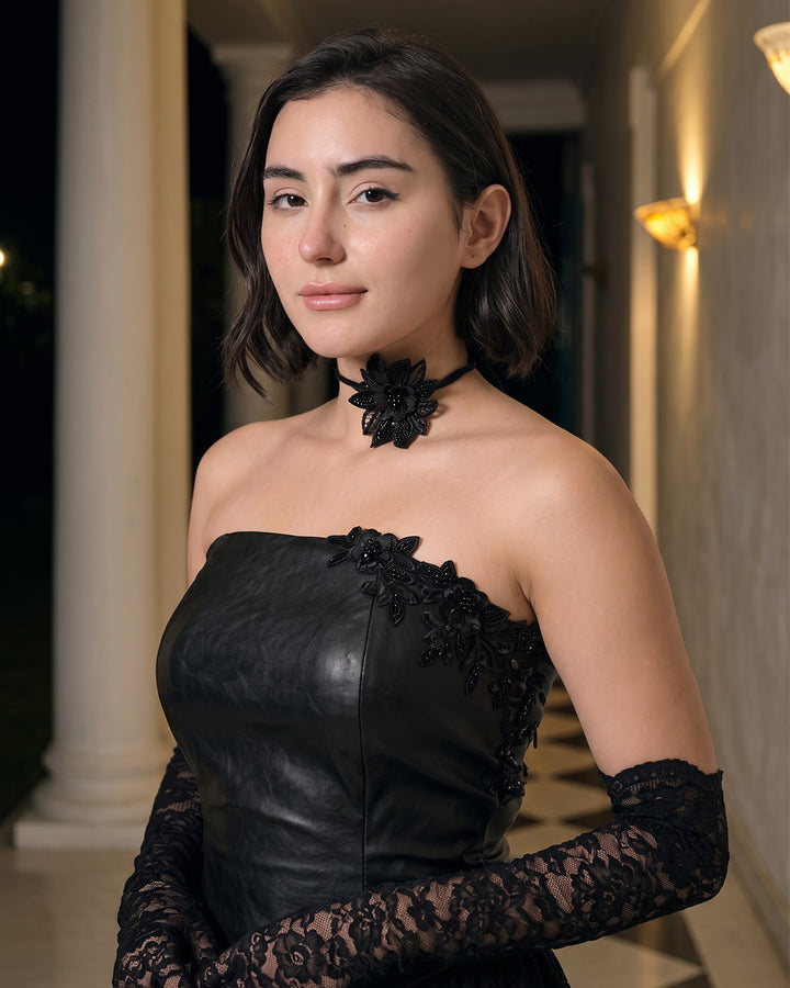 AZALIA, Western Dress (Black)