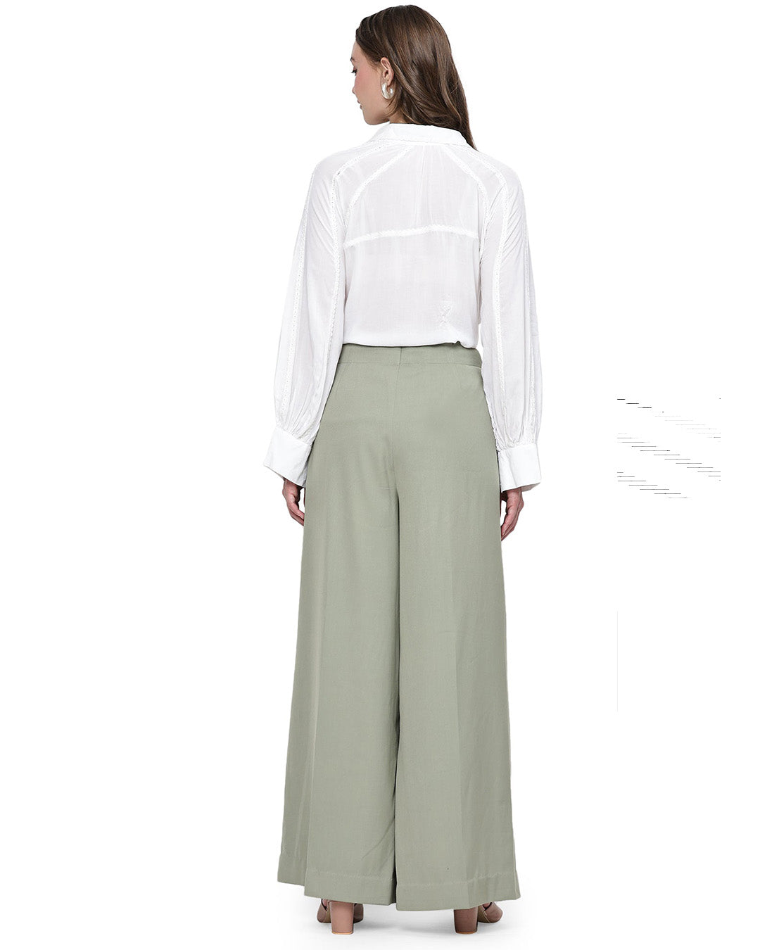 Almond, Rayon Shirt Only (Soft-White)