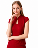 KATHERINE Red Asymmetrical Co-ord Set