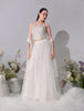 Selene Ivory Mesh Lehenga Set