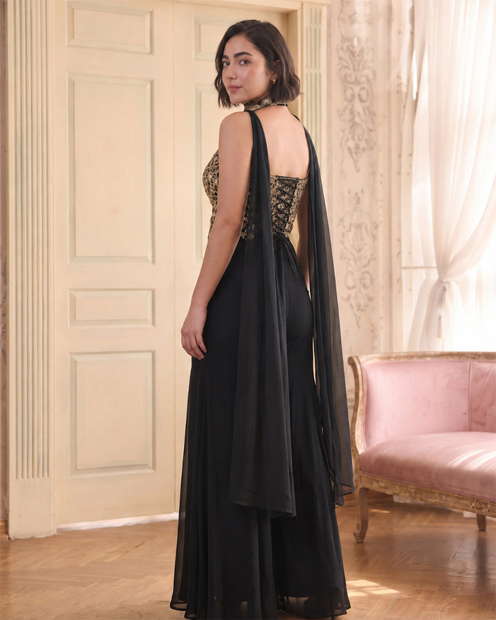LEORA, Indo-Western Sharara Set