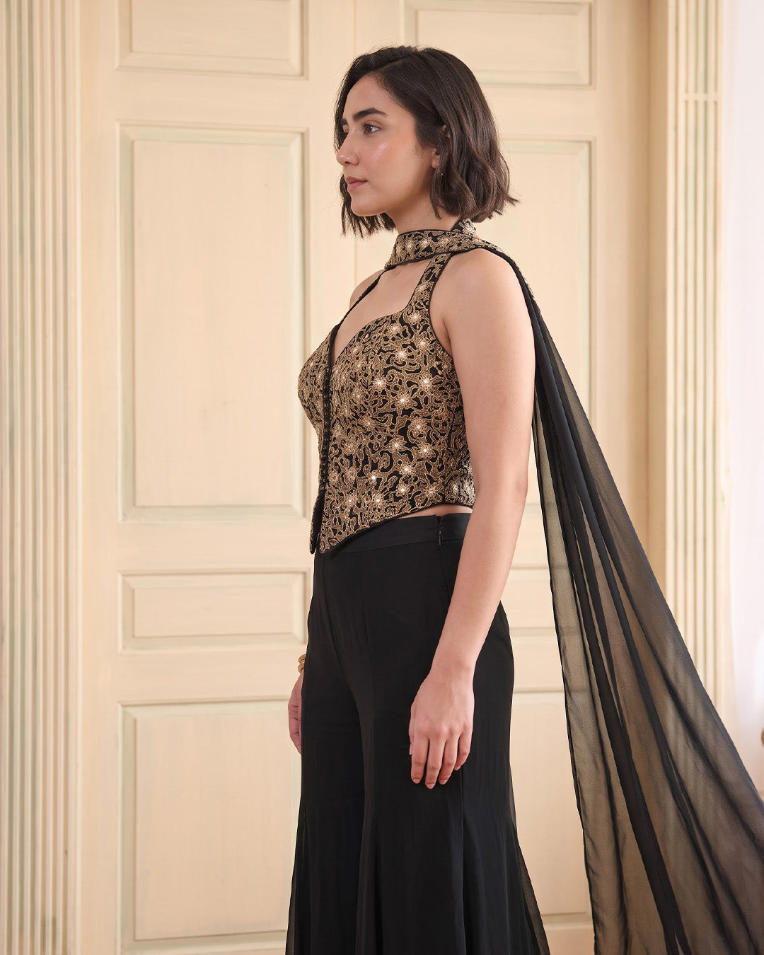 LEORA, Indo-Western Sharara Set