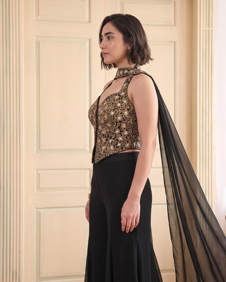 LEORA, Indo-Western Sharara Set