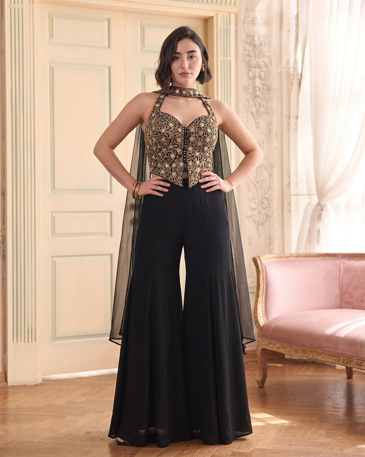 LEORA, Indo-Western Sharara Set