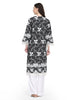 Sylvie Indo western, Loose Fit Kurta Only (Raven Black)