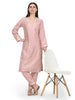 Aarna, Chanderi Indo western Kurta Set (Baby Pink)