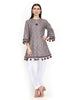 Shina, Relaxed Fit  Kurta Indo western set (Mauve)