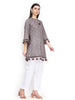 Shina, Relaxed Fit  Kurta Indo western set (Mauve)